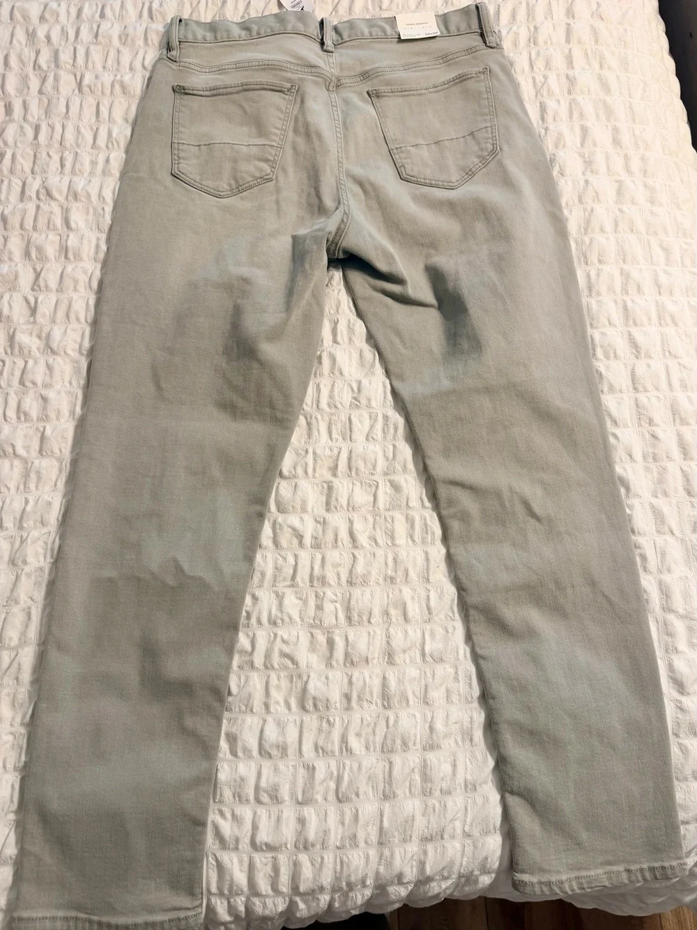 Banana Republic Men’s Slim Jeans light gray